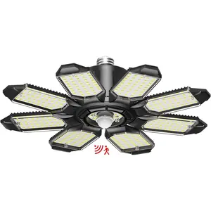 Motion Sensor Garage Light, 25000LM 250W Garage Ceiling Led Motion Activated,Motion Sensor Light Indoor with , E26 Screw in Shop Light for Basement Barn Attic Warehouse