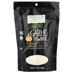 Frontier Co-op Organic Garlic Powder, 7.76 oz (220 g)