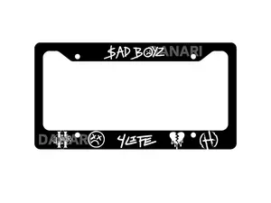 Sad Boyz 4 Life License Plate Frame, Car License Plate Frame, Car Accessories, Aluminum License Plate Frame, Custom License Frame Truck Automotive
