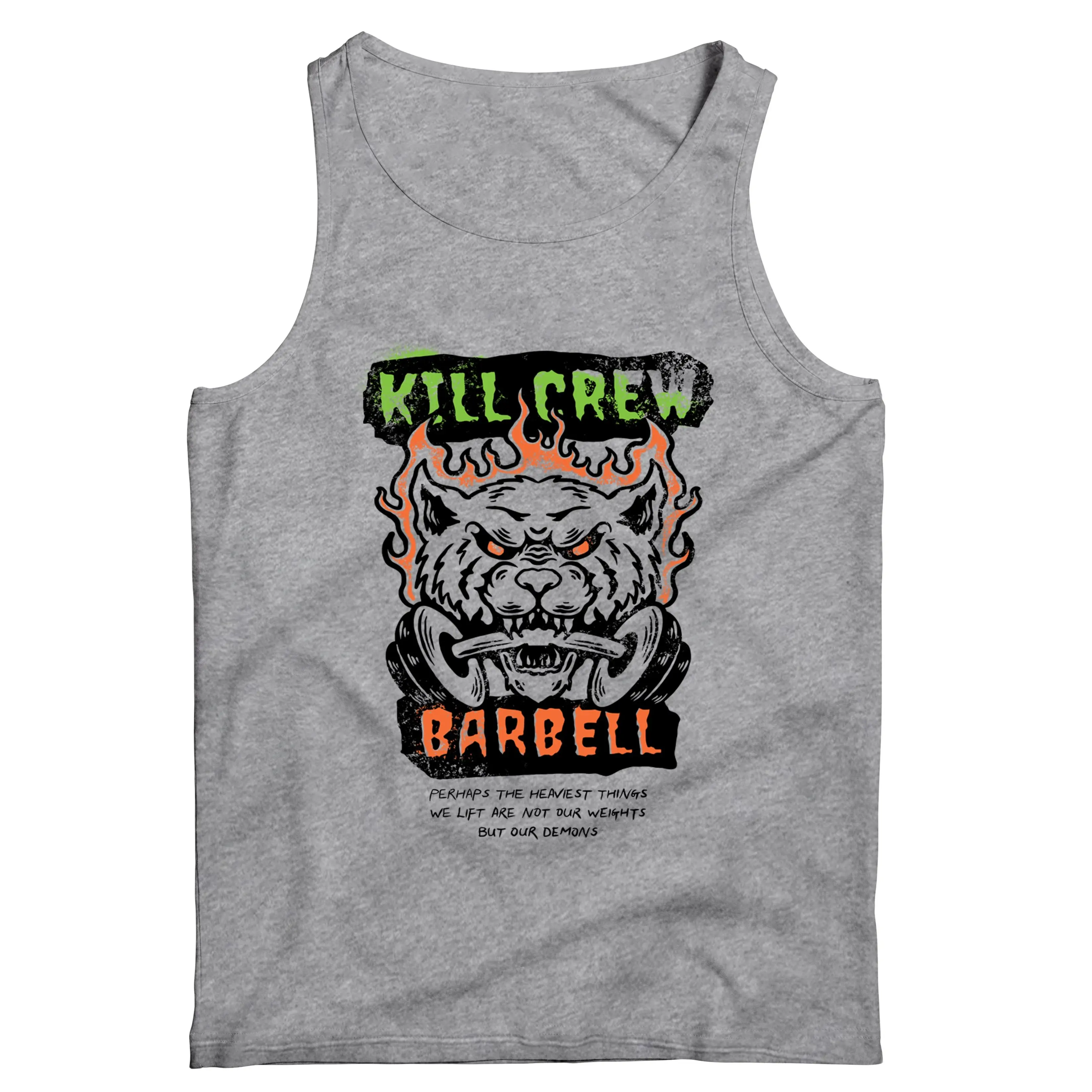 Kill Crew Tank Top - Comfy Cotton Menswear Soft Kill Crew Tank Top - Comfy Cotton Menswear Soft
