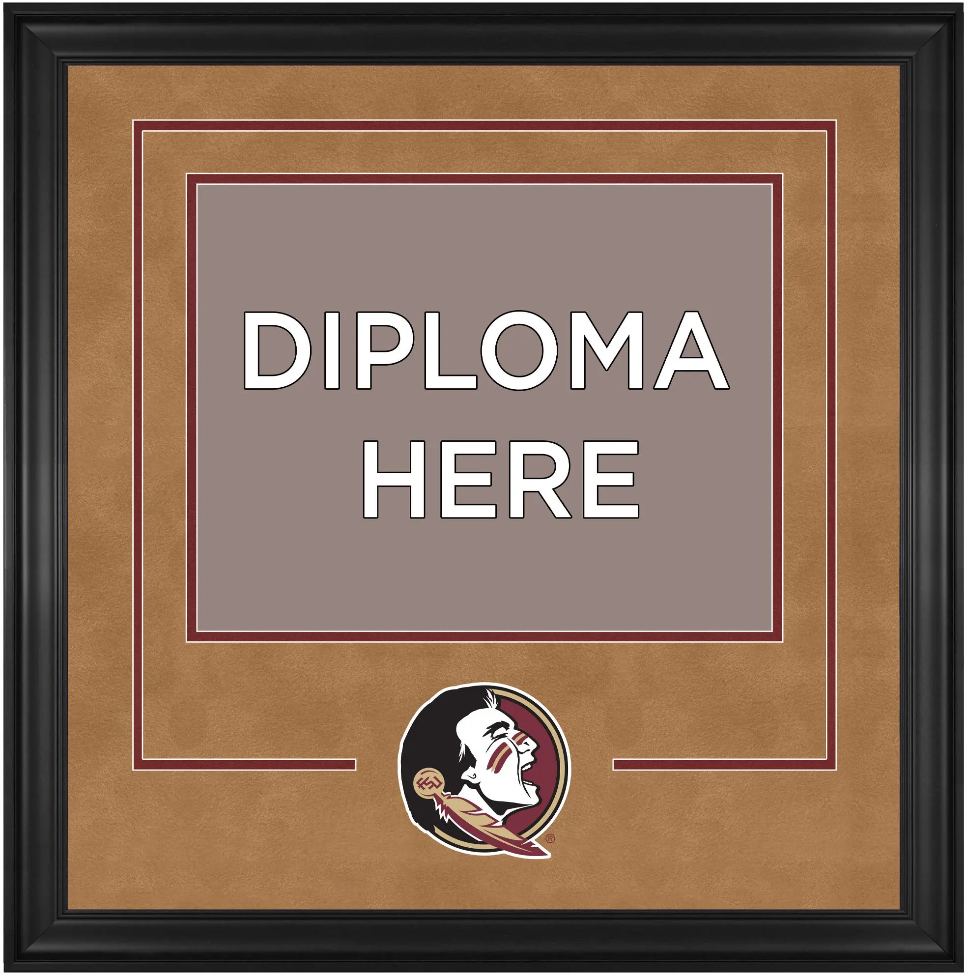 Florida State Seminoles Deluxe 11" x 14" Diploma Frame with Team Logo