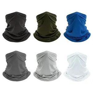 4Pcs/6Pcs UPF 50+ UV Protection Cooling Neck Gaiter Face Mask | SunSafeTok CyclingTok OutdoorTok Breathable Stretch Bandana Scarf | for Cycling Fishing Hiking Motorcycle Outdoor Sports