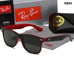 Wayfarer RB2140 Classic Sunglasses Square Frame Premium Vintage Designer Glasses for Men and Women