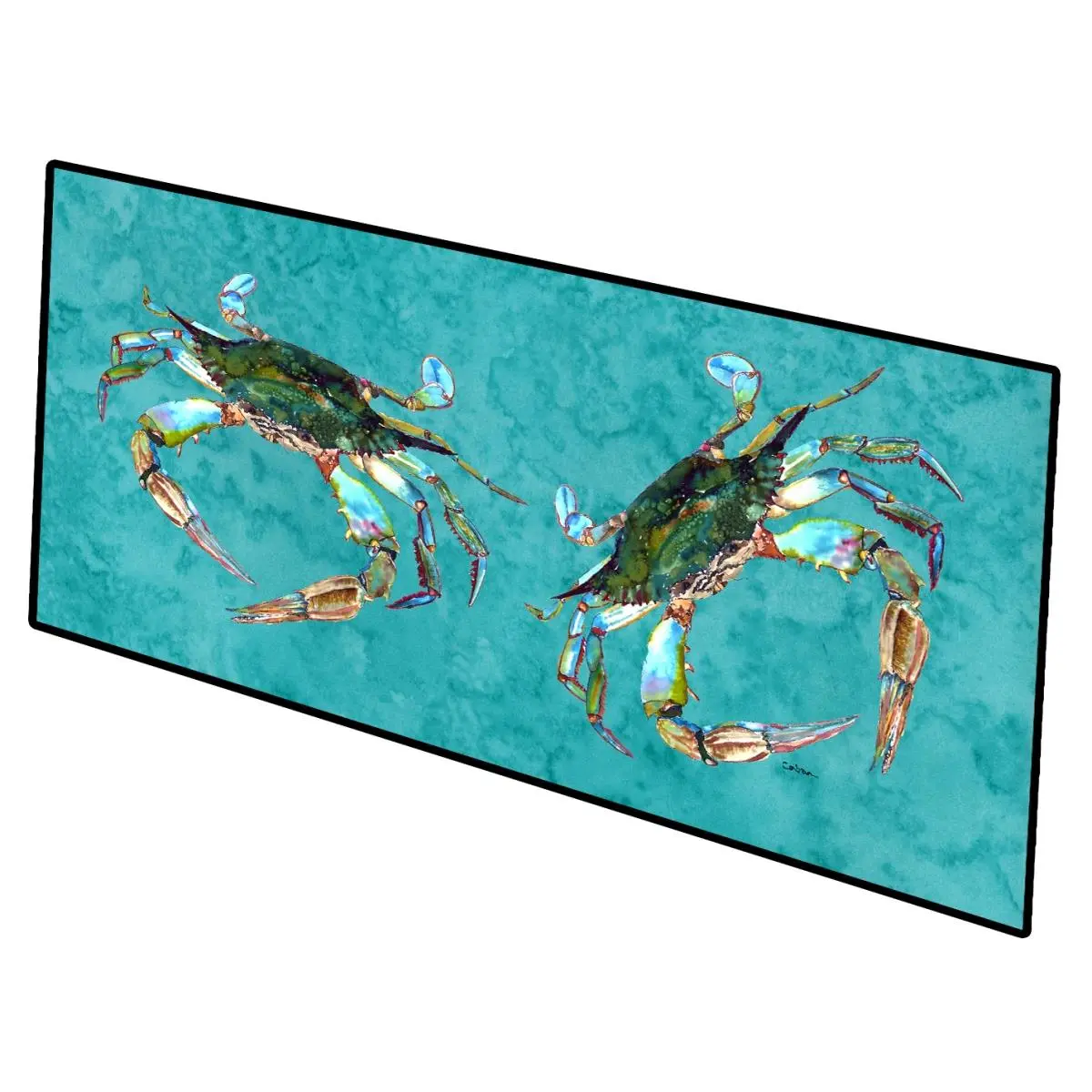 Carolines Treasures 8657HRM2858 28 x 58 in. Crab Indoor or Outdoor Runner Mat