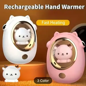 Rechargeable Cute Hand Warmer, Portable lasting heater.
