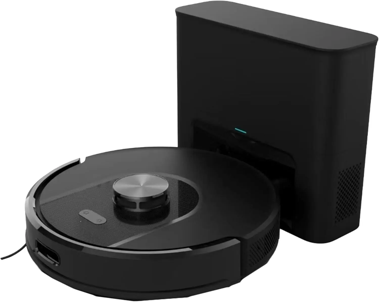 Supersonic SC-880SV Robot Vacuum & Mop Combo with Auto-Empty Dock, Smart App Control, Intelligent Mapping, No-Go Zones, Recharge & Resume