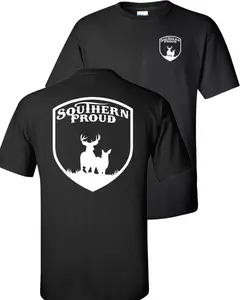 Southern Proud Logo t shirt redneck confederate short sleeve south cracker, Perfect Fit, Ultimate Comfort, Comfortable Stretch