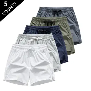 Factory Direct Supply High-Quality Simple Fashion Casual Daily Breathable Comfortable Multi-Scene Versatile Men's Shorts