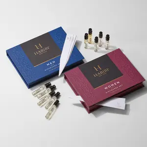 HABIBI NEW YORK Men and Women Perfume Discovery Set – 10 Fresh Fragrance Samples 2mL Each for Travel-Ready Elegance