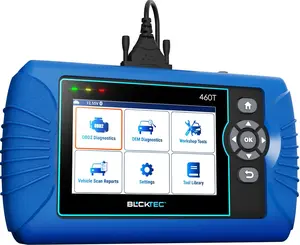 460T OBD2 Scanner Car Code Reader Engine ABS SRS Transmission Diagnostic Tool, 12 Reset Services, Oil/TPMS/EPB/BMS/SAS/DPF/Throttle Reset, ABS Bleeding, Battery Test, Auto VIN, Free Update