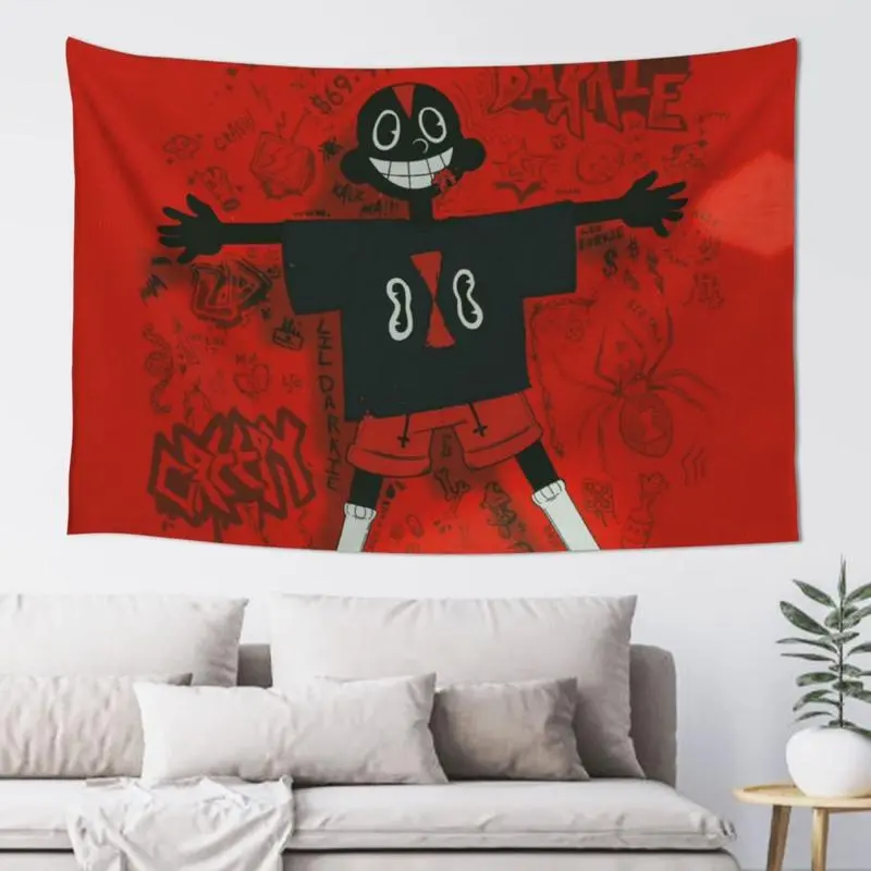 Lil Darkie Tapestry Wall Hanging Home Decoration Wall Blanket Dormitory Living Room Bedroom Backdrop Poster( 60x40inch)