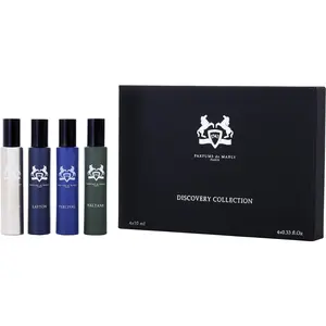 Parfums De Marly Variety Set-4 Piece Variety With Pegasus & Percival & Layton & Haltane And All Are Eau De Parfum Spray 0.33 Oz Mini For Men