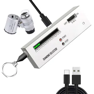 Tester Pen, Professional   Tester with 60X  Loupe Magnifier,  Selector for Novice and Expert (Non-Rechargeable)