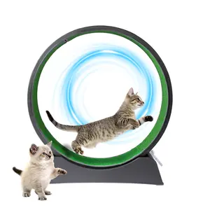 VINGLI Cat Wheel Exerciser,31.5/39.4inch Cat Wheel for Indoor Cats,Whel for Cats Daily Exercise and Weight Loss