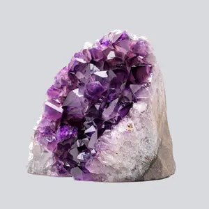 Natural Uruguayan Amethyst Cluster 1.5-2 lb - Popular Size