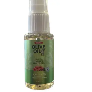 Olive Oil Multi use Liquid Fix Spritz Gel, 30ml, spray bottle. Hairline maintenance & Strengthening.