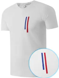 Men's Regular Fit Flag Print Round Neck Sports Tee, Casual Breathable Quick Drying Short Sleeve T-shirt for Gym Workout Running, Men's Sportswear for All Seasons