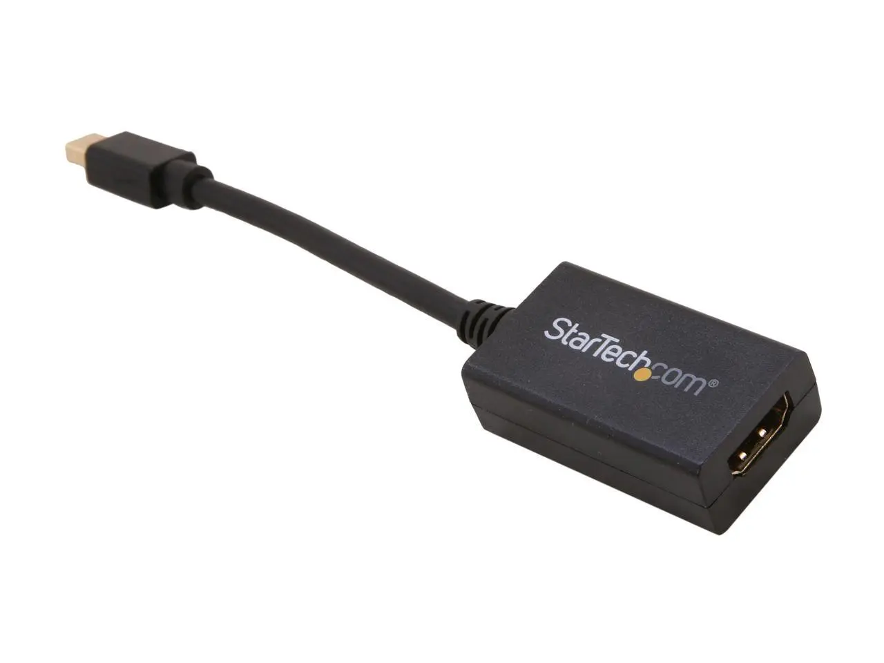 StarTech.com MDP2HDMI Mini DisplayPort to HDMI Adapter - 1080p - Passive - Thunderbolt to HDMI Monitor Adapter - Mini DP Converter