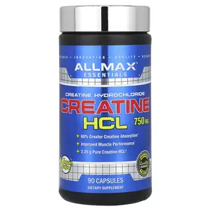 ALLMAX Creatine HCL, 750 mg, 90 Capsules