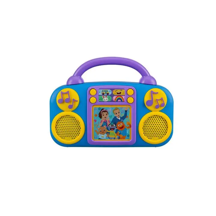 Ms. Rachel Toddler Musical Light Up Sensory Music Learning Player Toy, Alkaline Batteries-Powered, Lightweight Plastic, 4 Built-In Dance Party Tunes, Kids' Gift