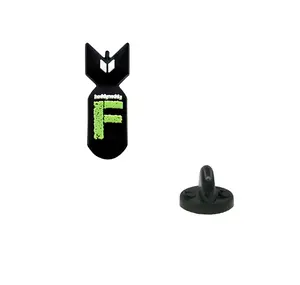 Bomb Funny Apparel Pin Badge Pin Lapel Pin Yazzle Dazzle