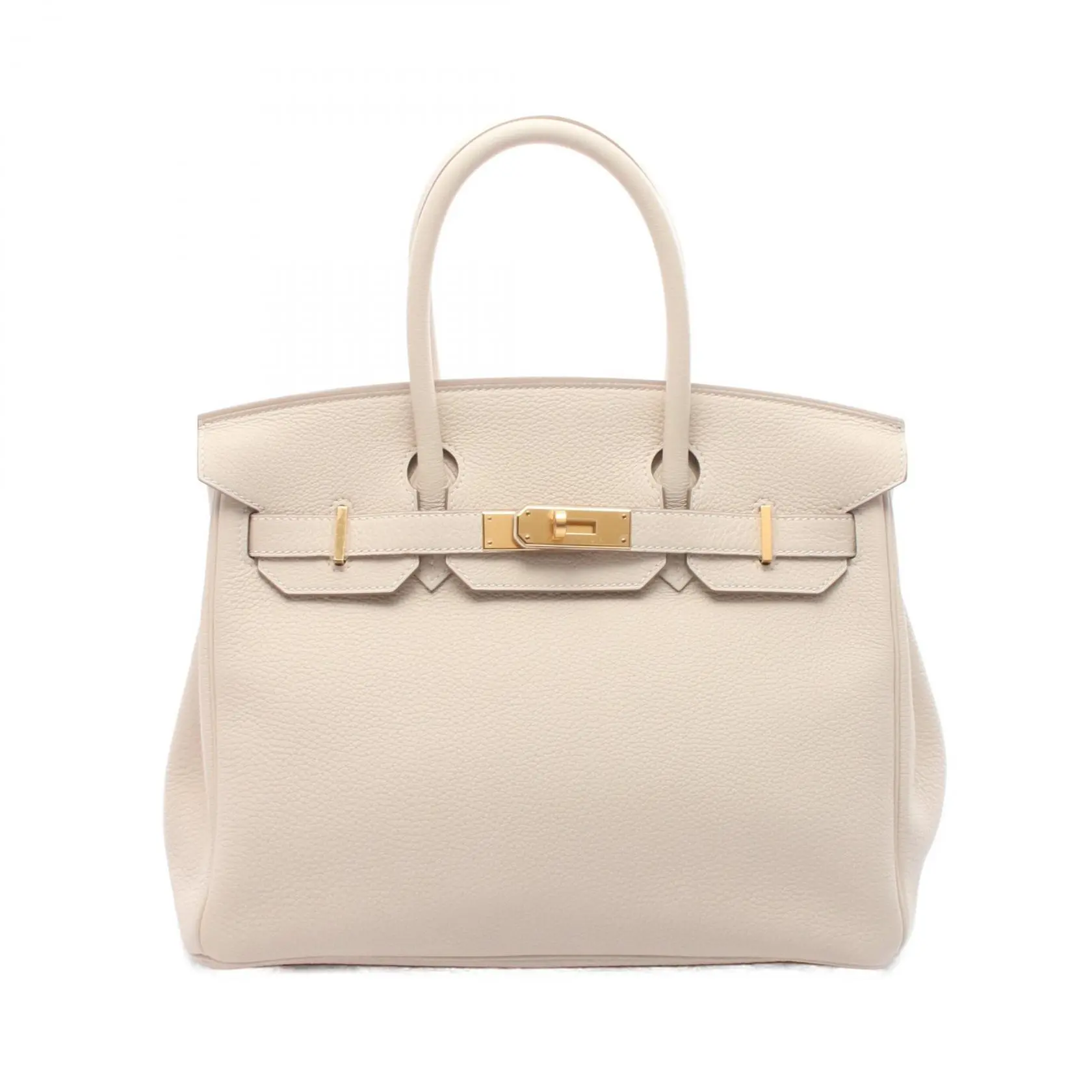 Pre-owned HERMÈS Calfskin Shoulder Bags Hermes Birkin30 Togo