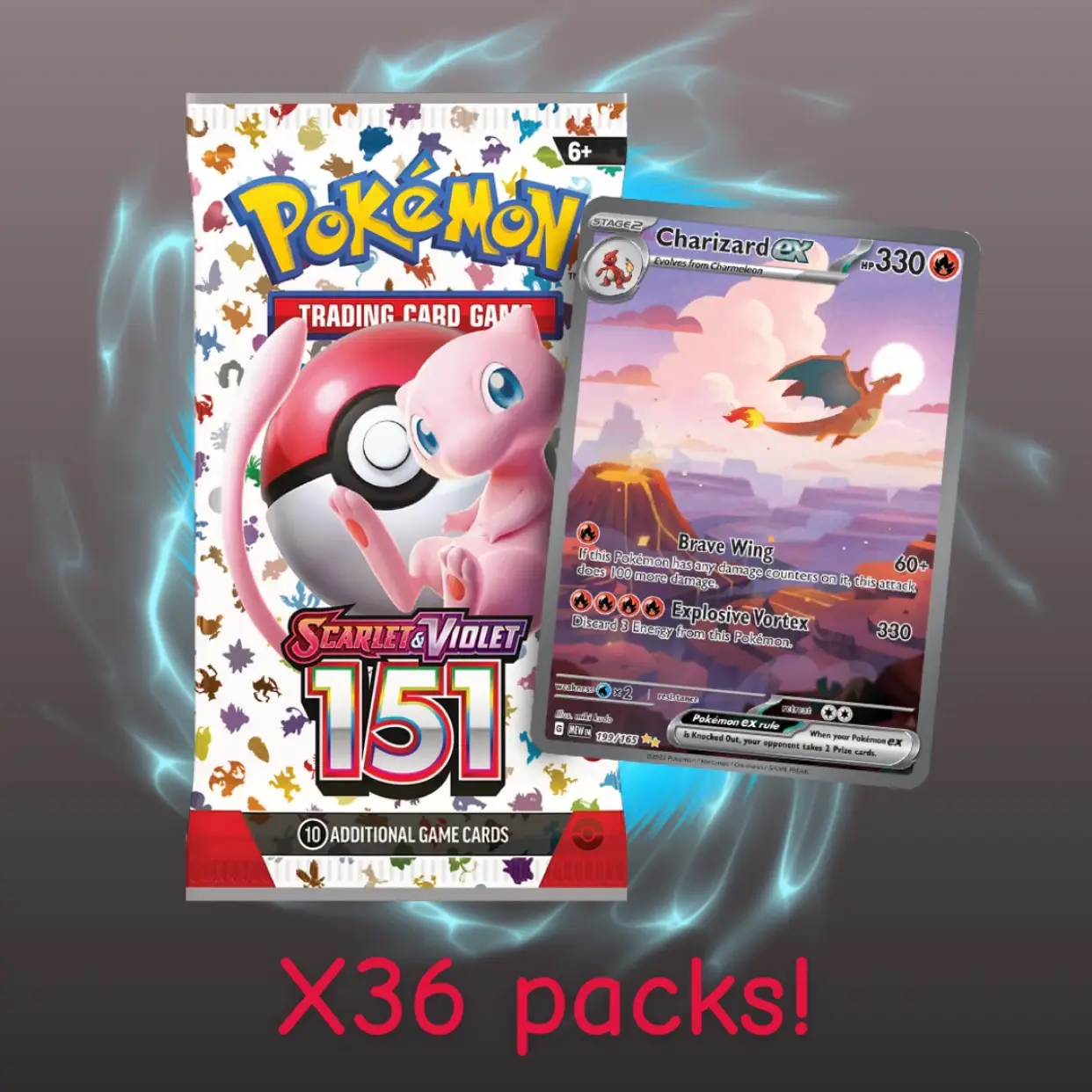 Pokémon - Energy Break Scarlet & Violet 151- (36 Packs)