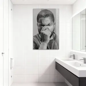 Funny Bathroom Movie Poster Wall Art Poster Creates a Calming Atmosphere in Any Room of Your Home Fresh Decor for Living Room Bathroom or Office Hanging Frames