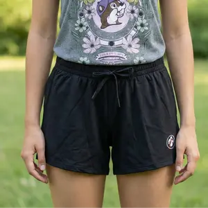 Buc-ee's Women's Black Cloud Shorts