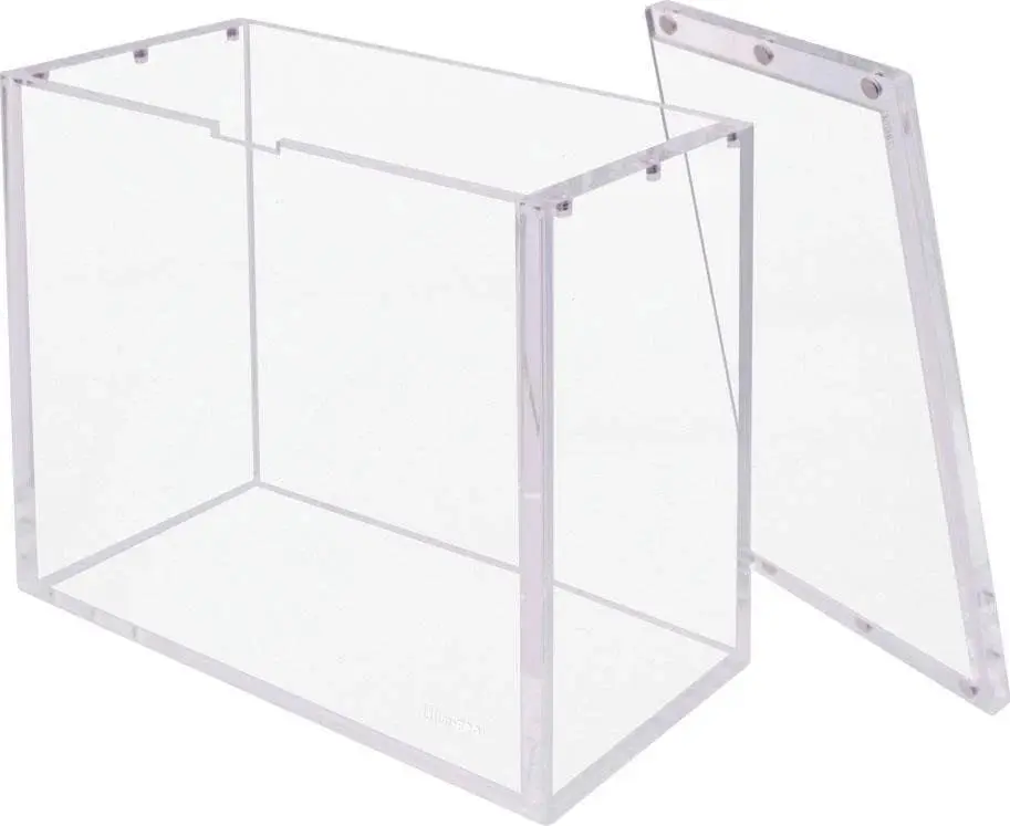 Acrylic Booster Box Display - UV Protected, Non-PVC Materials - Organiser Cover