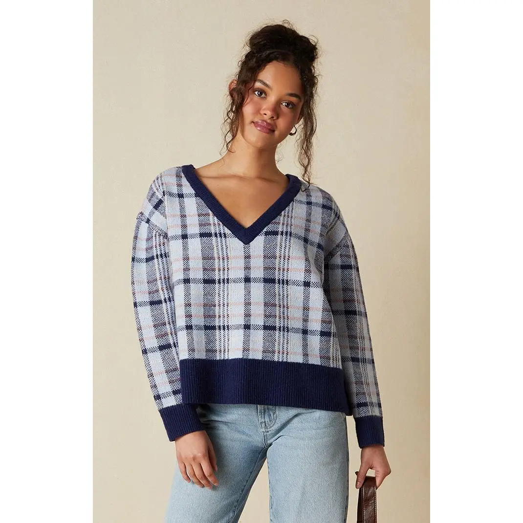 Your Favorite Women's Eliza V-Neck Pullover Sweater