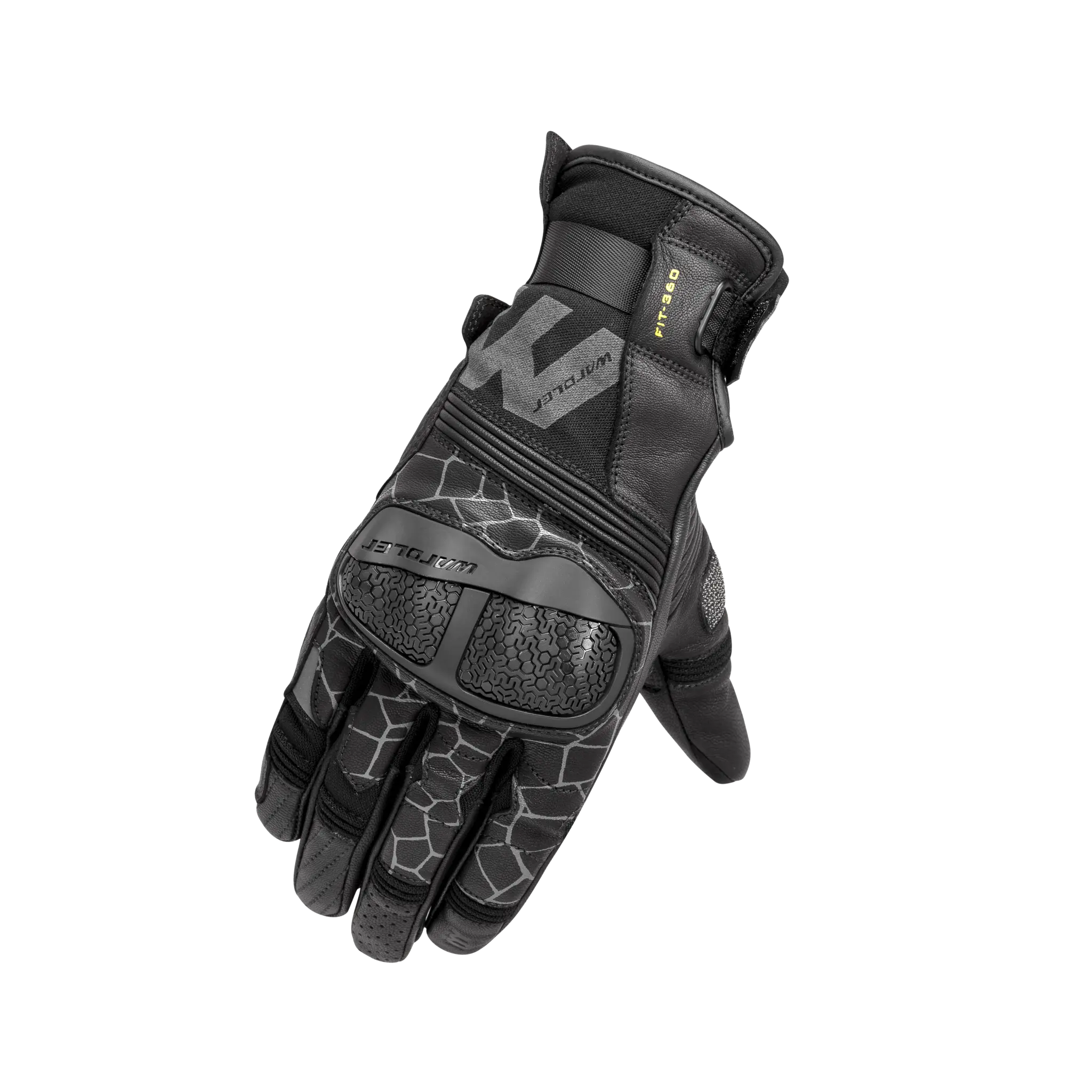Atlas / Black / Motorcycle Gloves
