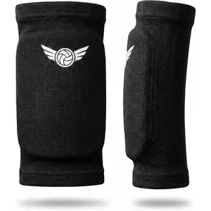 Volleyball Elbow Pads for Youth Girls, Teens & Women, Pair Set of 2 with Mesh Bag, 10mm EVA Foam Padding for Digging, Diving & Passing, Small & Medium