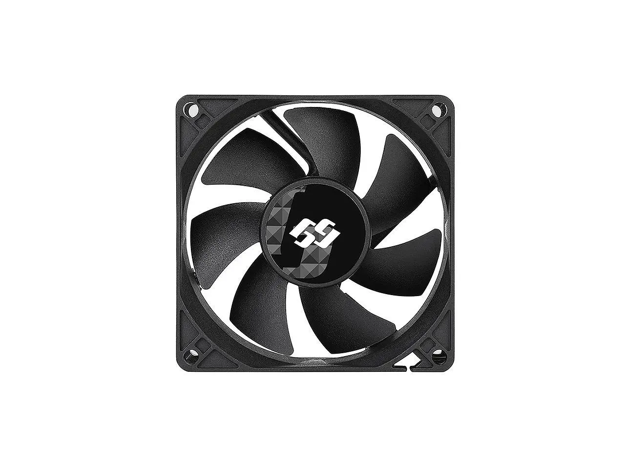 Bgears b-BlasterPWM 80mm 2 ball bearing PWM fan with speed range from  600 to 5000 RPM AirFlow 98 CFM 4pin 4wire PWM 12VDC fan.