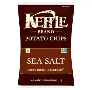 Kettle Brand Foods Sea Salt Potato Chips, 13 oz Party Size