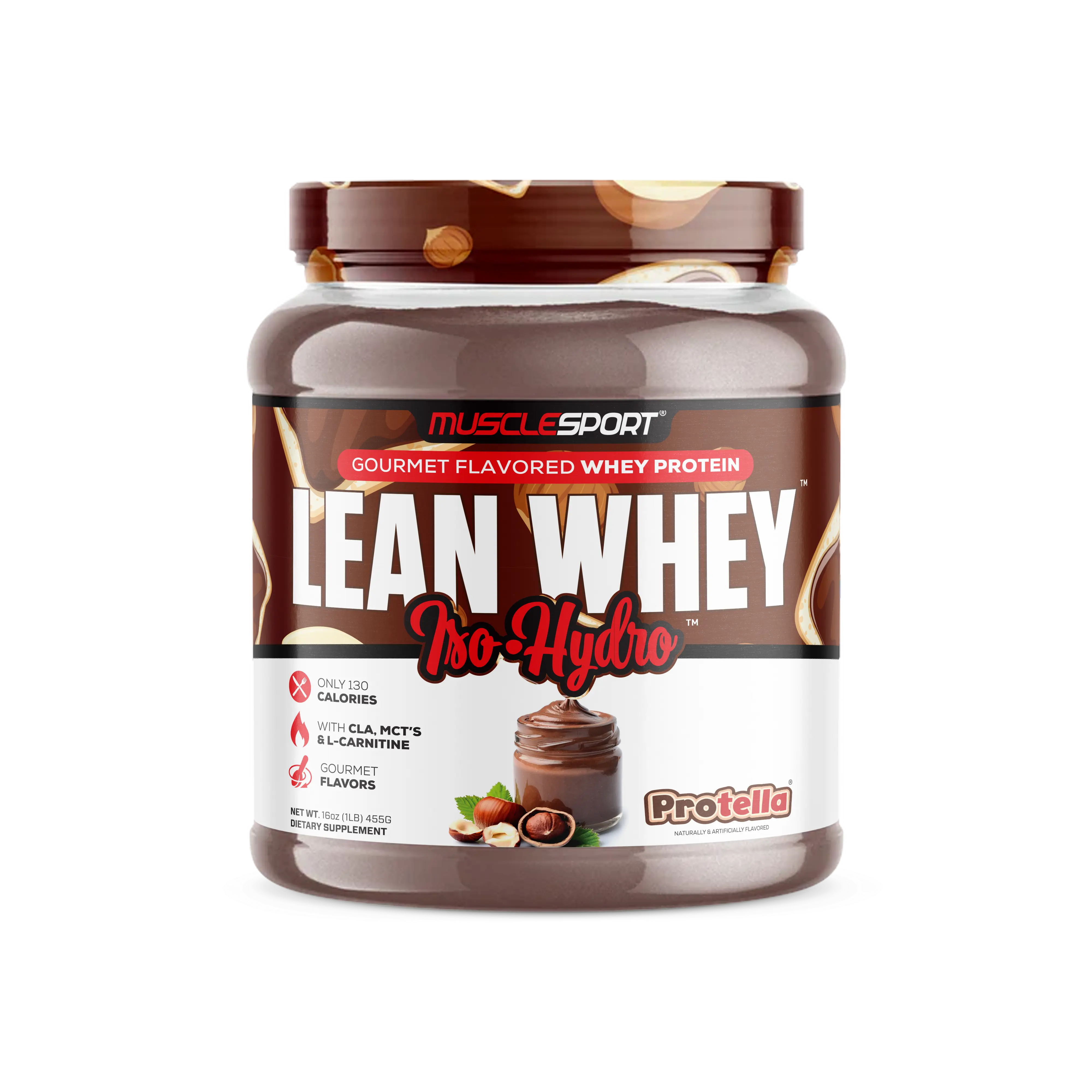 Musclesport Lean Whey Iso Hydro Protein 1lb Musclesport Lean Whey Iso Hydro Protein 1lb