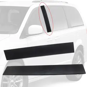 926-445 926-446 B Pillar Trim Door Molding for Front Passenger & Driver Side Windshield Outer Compatible with 2008-2016 Chrysler Town & Country 2008-2020 Dodge Grand Caravan Part #   5020664AA 5020665AA