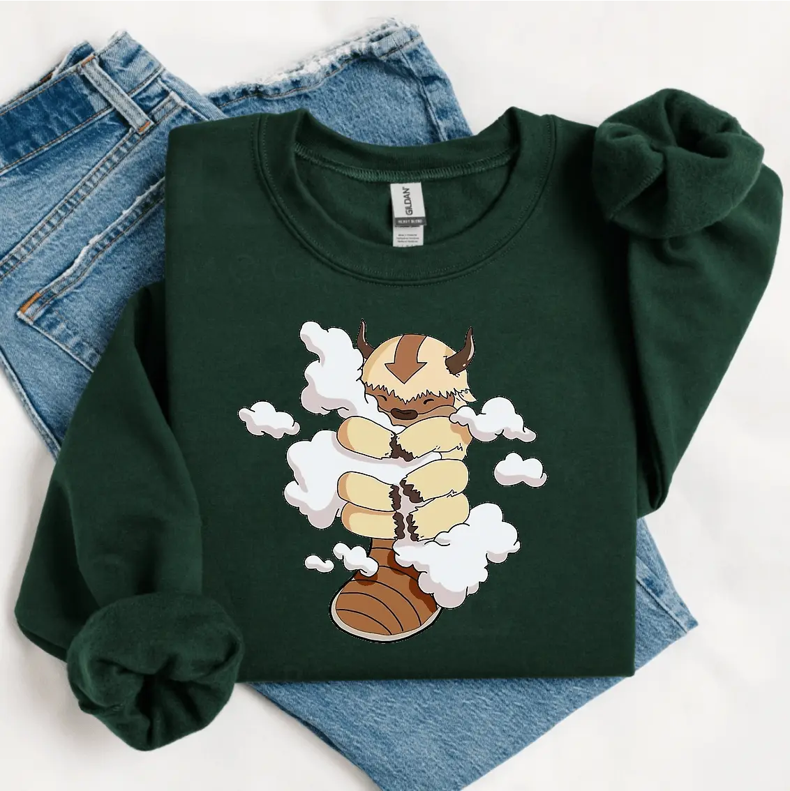 Appa Avatar Sweatshirt, Avatar the last airbender Shirt. Gift for Fan