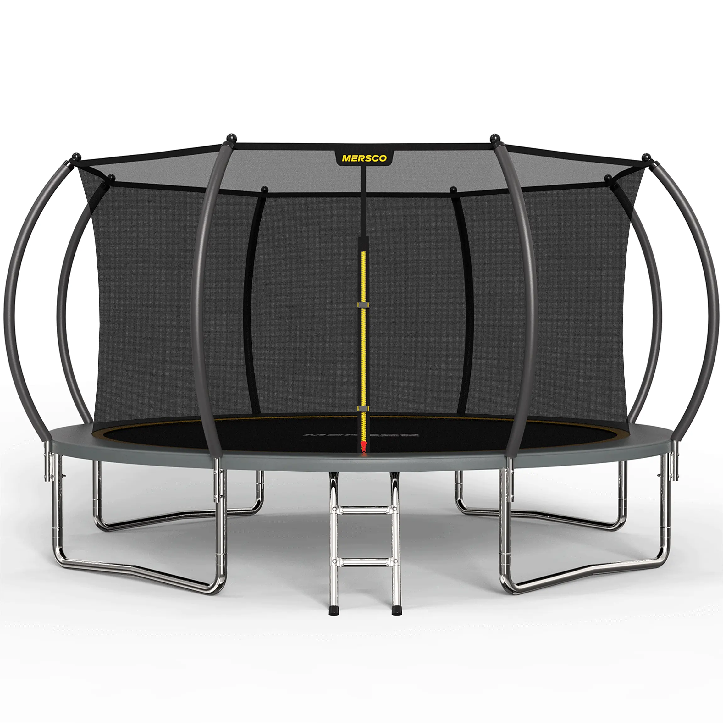 MERSCO Trampoline Outdoor 10FT 12FT 14FT with Enclosure and Ladder, ASTM Approved Recreational Trampoline for Kids and Adults, Anti-Rust Coated Frame, Enhanced Weight Capacity, Bouncing Outdoor Trampolines #dealsforyoudays
