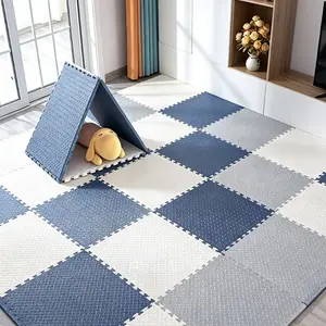 15pcs Non-Slip Interlocking Floor Mats, Kids Foam Play Mat, 12x12 Inch Eva Square Tiles, Ideal for Home Fitness, Yoga, Baby Crawling