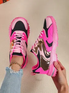 Women's Fashion Dad Shoes, Comfortable Lightweight Low Top Lace-Up Casual Sneakers for All Seasons, Sports Shoes, Trendy Sneakers, Perfect for Daily Wear & Gifts
