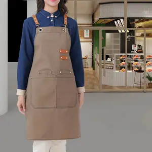 Multi-Purpose Waterproof Apron – Gardening, Art, Cleaning & More Professional Unisex Work Apron Waterproof Kitchen Cafes Nail Beauty Hair Cutting Salon Uniform Grill Garden Waiter Bib Custom