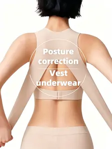 Seamless Women's Bra with Removable Pads, Lift and Shape Upper Bust, Back Support Design, Solid Color Daily Wear, Comfortable Fit