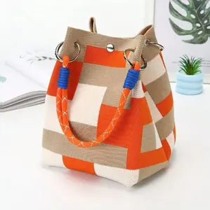New Fashion Multifunctional Women's Handbag, Secure Buckle Closure Shoulder Bag, Small Capacity Tote Wrist Purse With Sturdy Handle, Versatile Fashion Accessory For Travel, Outdoor, Commuting And Daily Use