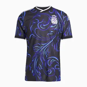 Argentina 2026 Away Soccer Jersey Vintage Style Unisex Gift for Men Short Sleeve Game Day Tee Perfect for Gym Athletic Activities