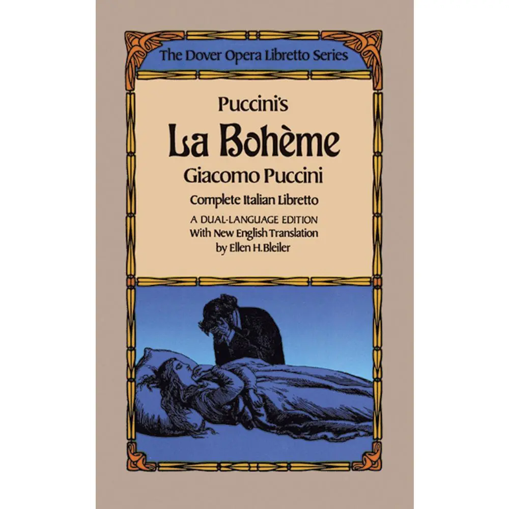 USED Book - Puccini's La Boheme (the Dover Opera Libretto Series) by Puccini, Giacomo (Paperback) - english