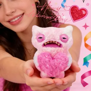 Cute Monster Plush Toy Series, Funny Floss Tooth Doll, Trendy Stuffed Figure, Holiday Gift Idea, Street Style Collectible, Soft Stuffed Figure