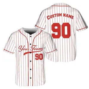 Personalized Name Team Baseball Jersey For Baseball Fans,Custom Number Baseball Team Jersey,Baseball Couple Jersey