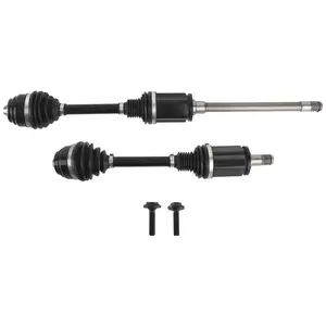 Front Complete CV Joint Axle Shaft LH RH 2X Set compatible for BMW xDrive AWD 528 535