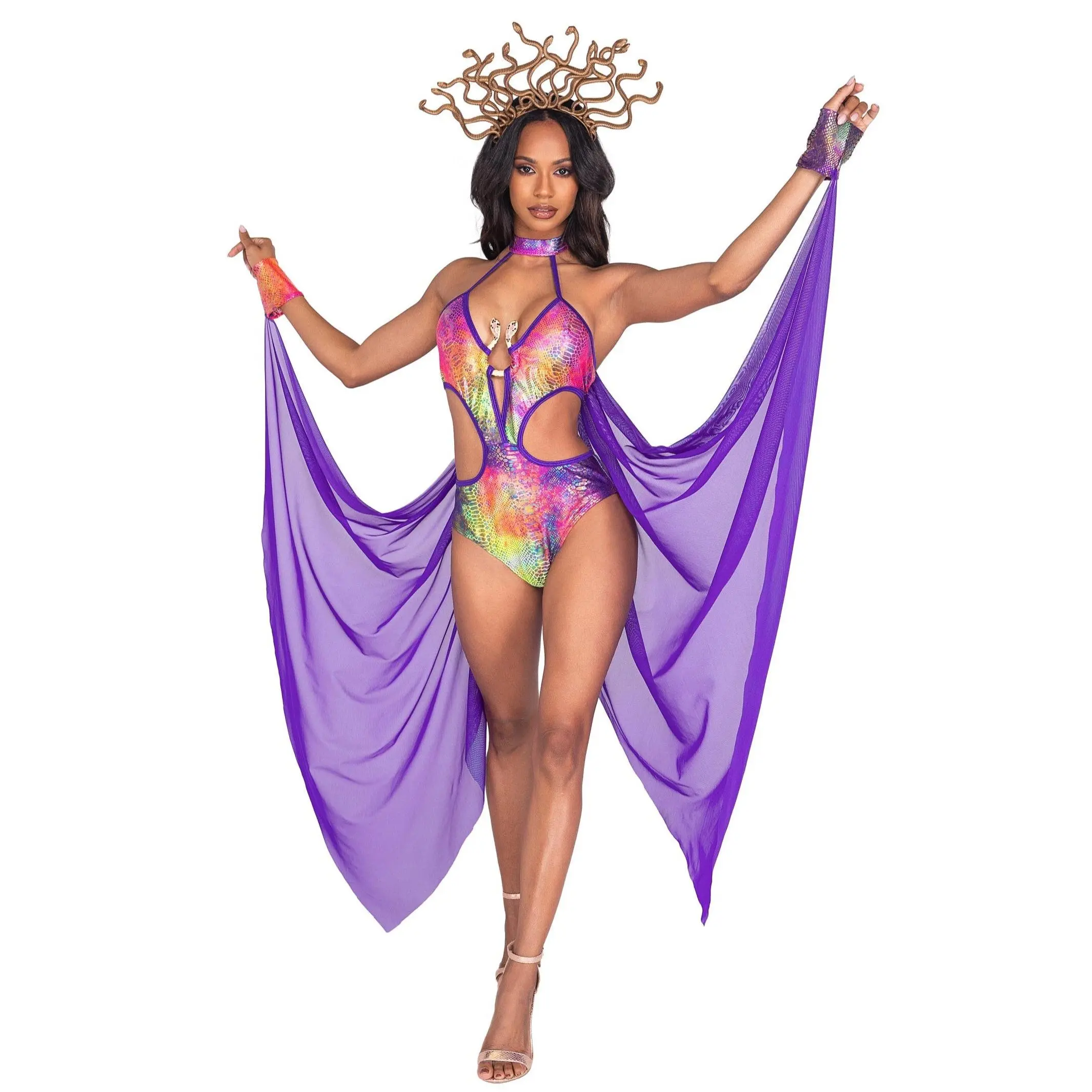 5045 - 2pc Mesmerizing Medusa Costume